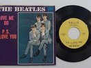 THE BEATLES Love Me Do / P.S. I Love You TOLLIE 45 with Picture Sleeve - EX/NM