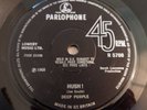 DEEP PURPLE - HUSH  / ONE MORE RAINY DAY  - VERY GOOD++