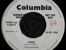 THE SHADOWS / APACHE / UK ORIGINAL DEMO COLUMBIA DB 4484 / PLAYS EX+