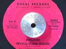 METAL ROCK 45 - EVOLUTION - CRYSTAL CLOAK WIZARD /WELCOME THE DAWN Private HEAR