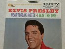 Elvis Presley Heartbreak Hotel/I Was The One RPM45 RCA 447-0605 w/Picture Sleeve