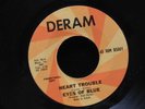 Eyes Of Blue-Heart Trouble/Up and Down-Deram 85001-PROMO MOD NORTHERN