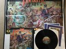Elton John CAPTAIN FANTASTIC & THE BROWN DIRT COWBOY Vinyl LP 1st A1/B1 + Poster
