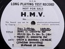 Vivaldi: Violin & Cello Concertos - Virtuosi Di Roma **2x HMV Test Pressings**
