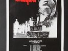 The Stranglers Original 63x45cm Aural Sculpture 1985 Tour Poster & all UK dates