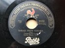 JAZZ: EUBIE BLAKE TRIO ‘SARAH FROM SAHARA’ 1917 PATHE 78, BUDDIE GILMORE DRUMS