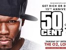 2 x 50 Cent + G Unit Tickets Block 417 Row B 20th Sep 18 20/9/18 O2 Arena London
