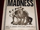 MADNESS - ORIGINAL CONCERT POSTER FROM 1980 - ONE STEP BEYOND - SUGGS SKA CD LP