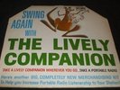 Lively Companion PORTABLE RADIO PROMO DJ KIT LP JINGLES KANGAROO COVER VERY RARE