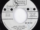 R&B Soul 45 ANNIE WILLIAMS I've Got A Man UNITED ARTISTS promo HEAR