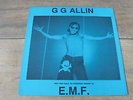 GG Allin & The Scumfucs - Eat My Fuc 1989 USA LP BLACK & BLUE PUNK/KBD