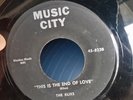 The Klixs This Is The End Of Love & Elaine rare doo wop soul 45 r & b record