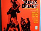LES BAXTER HELL'S BELLES RARE ORIG '68 SIDEWALK WHITE LABEL PROMO BIKER PSYCH LP