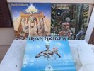 IRON MAIDEN POWERSLAVE LP Org  1984, Seventh Son Lp Org 1988, Somewhere In Time