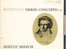 Beethoven VIOLIN CONCERTO (in D) HEIFETZ MUNCH on REEL TO REEL Boston Orchestra