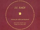 AUCLAIR,MICHELE-BACH: SONATAS FOR KEYBOARD & VIOLIN VINYL LP NEW