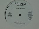 Jerry Warren 12 inch single I Really Love You Latosia sealed