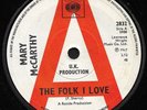 MARY McCARTHY - 60's Pop Mod Soul 45 - UK CBS Promo 45