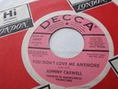 45 JOHNNY CASWELL Decca 32017 I.O.U. You Don't Love Me Anymore NORTHERN SOUL MP3