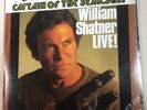 William Shatner Live  Captain Of The Star Ship K-Tel 2 disc 1978 SEALED MINT LP
