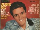 Elvis Presley - Jailhouse Rock original 1957 tri- centre vinyl EP