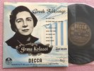 IRMA KOLASSI & COLLARD Greek Folksongs ORIG Decca LW 5129 UK-1954 10