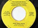 DONHAM BROS-RIDE THE TRAIN GOSPEL 70'S SOUL 45-HEAR