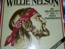 willie nelson his greatest hits and finest perfomances...5 lp  set...unopened.