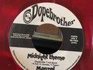MANZEL 45 Midnight Theme / Space Funk RED VINYL  re on DOPEBROTHER disco breaks