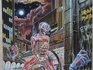 VINYLE 33 TOURS IRON MAIDEN SOMEWHERE IN TIME 2405971 EMI 1986 FRANCE LP INSERT