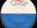 70s Dee Jay Reggae SIR HARRY apples to apples 1972 UK Duke 7