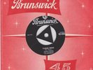 WEBB PIERCE Teenage boogie Brunswick 45-05630 Tri centre Rare rock 'n roll 1957