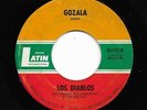 Latin Psych Funk 45 LOS DIABLOS Gozala/Mexico Es HEAR Discos Latin Dakila Cover