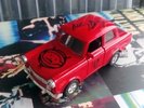 AWESOME DIE CAST U2 TRABANT ACHTUNG BABY ZOO TV DETAILED CAR #2