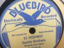 SPARKS BROTHERS BLUEBIRD 5193 BLUES 78 RPM E