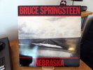 BRUCE SPRINGSTEEN - NEBRASKA - 1982 UK 10-TRACK VINYL LP RECORD + LYRIC INNER