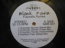 BLANK FASIZ Futuristic Rymes USA INDIE HIP HOP 12