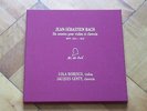 LOLA BOBESCO JACQUES GENTY BACH VIOLIN SONATAS BWV1014-1019 PRIVATE LIM 262/300