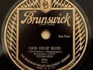JAZZ 78RPM; KANSAS CITY STOMPERS BRUNSWICK 7091 Good Feelin' Blues NICE COPY