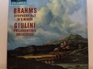 COLUMBIA SAX 2420 Brahms: Symphony No.1 GIULINI Ed.1 B/S