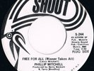 Phillip Mitchell Free For All (Winner Takes All) Northern Soul Shout White Demo