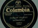 Charlie Lincoln Columbia 14420 blues E+ 78 Depot Blues b/w Gamblin' Charley