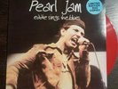 PEARL JAM VINYL. Eddie sings the blues red wax