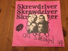 screwdriver, all screwed up album punk . 1977.sent from essex UK. not china