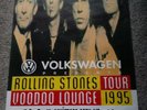 Rolling Stones rare Original 1995 VOODOO  date Poster  84cm x 60cm Gemany