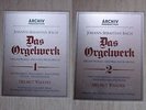 Helmut Walcha DGG Archiv 2722002—3 Ed1 Stereo Bach Organ Works Vol. I & II Boxes