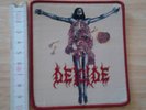 DEICIDE woven Patch Morbid Angel Cannibal Corpse Suffocation Monstrosity Obituar
