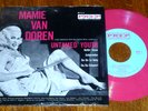 MAMIE VAN DOREN  SIZZLIN' UNTAMED YOUTH UNPLAYED MINT PINK VINYL EP & PIC SLEEVE