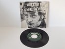 JOHNNY HALLYDAY 45T AVEC LANGUETTE IMP.COLOMBET- NOIR C'EST NOIR REF 437260 RARE