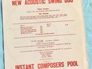 New Acoustic Swing Duo ICP001 legendary Breuker/Bennink vinyl LP 1967 hand-drawn
